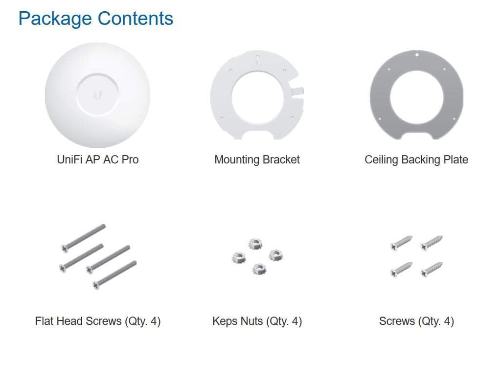 Ubiquiti Networks Unifi 802.11ac Dual-Radio PRO Access Point (UAP-AC-PRO-US), Single,White