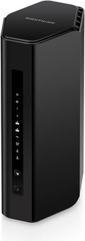 NETGEAR RS300-100NAR Nighthawk RS300 Tri-Band WiFi 7 Router, Wireless Speed Up to 9.3 Gbps, Covers Up to 2500 Sq. Ft., Black - Certified Refurbished