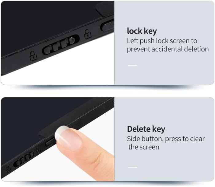 12 Inch Rechargeable LCD Writing Tablet with Cover for Adults