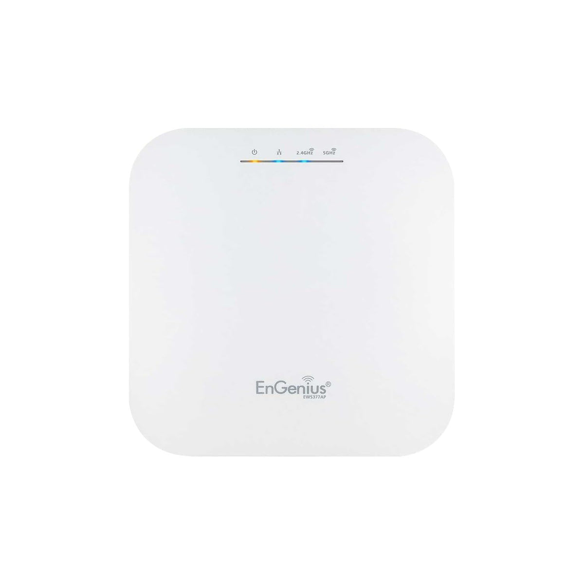 EnGenius EWS357AP WiFi 6 AX1800 2x2 Gigabit Wireless Access Point with 1Gbps Port, OFDMA, MU-MIMO, PoE+, WPA3, 1GB RAM, License-Free Management Tools (Power Adapter Not Included)