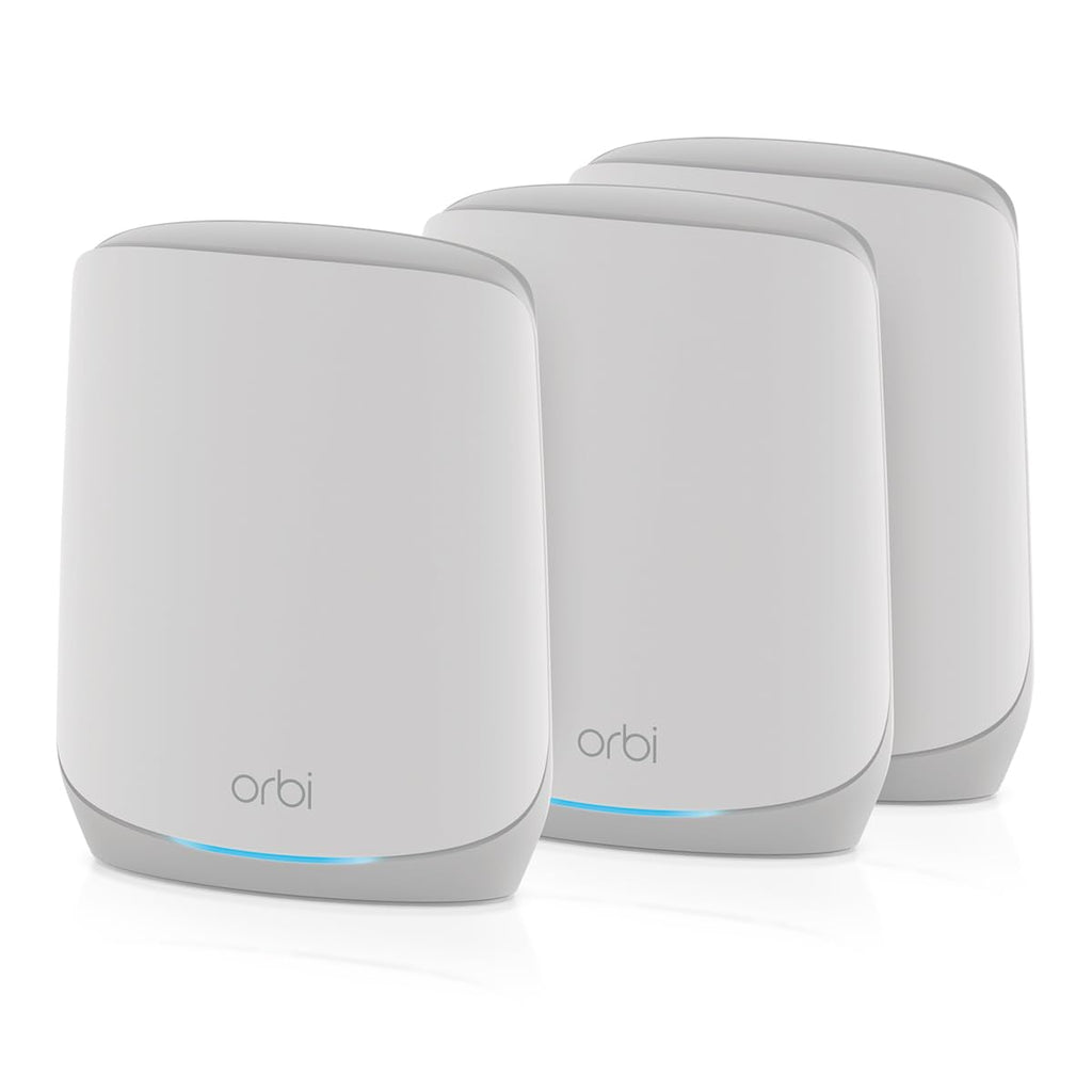 NETGEAR Orbi Whole Home Tri-Band WiFi 6 Mesh Network System (RBK752P) â Router with 1 Satellite Extender, Security Features, Coverage up to 5,000 sq. ft., 75 Devices, AX5200 802.11ax (Up to 5.2Gbps)