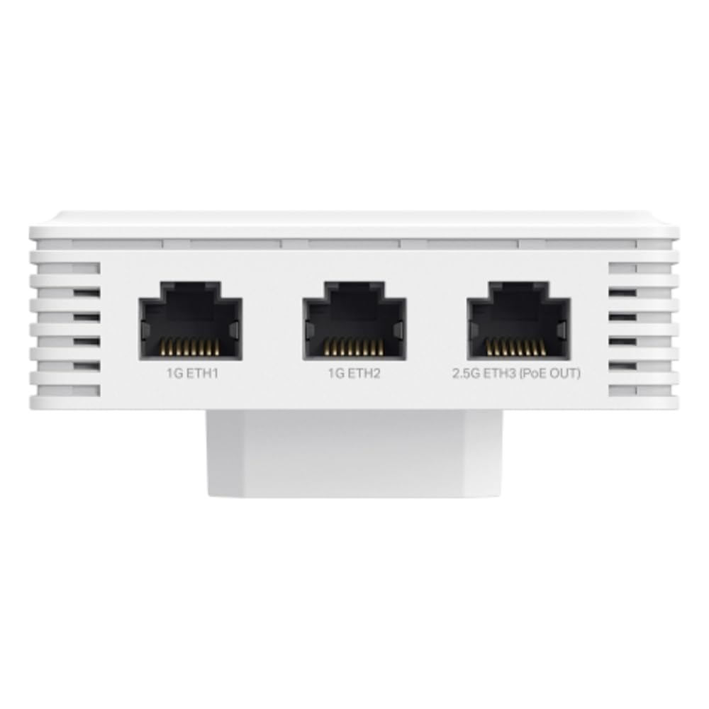 Omada AX1800 Wall-Plate Wireless Access Point, 5yr Warranty(EAP615-Wall)