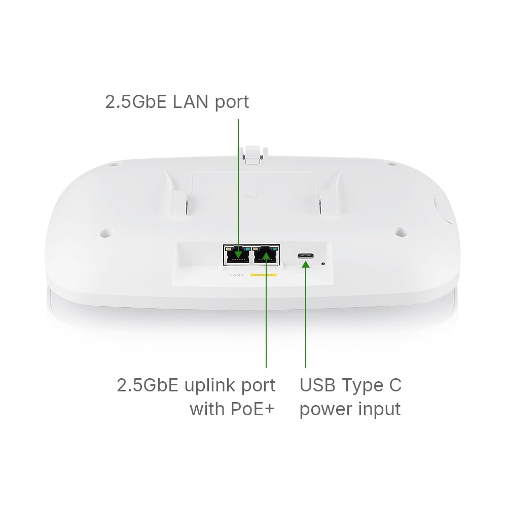 Zyxel WiFi 7 Wireless Access Point BE11000 | 2.5G | PoE+ | NWA130BE