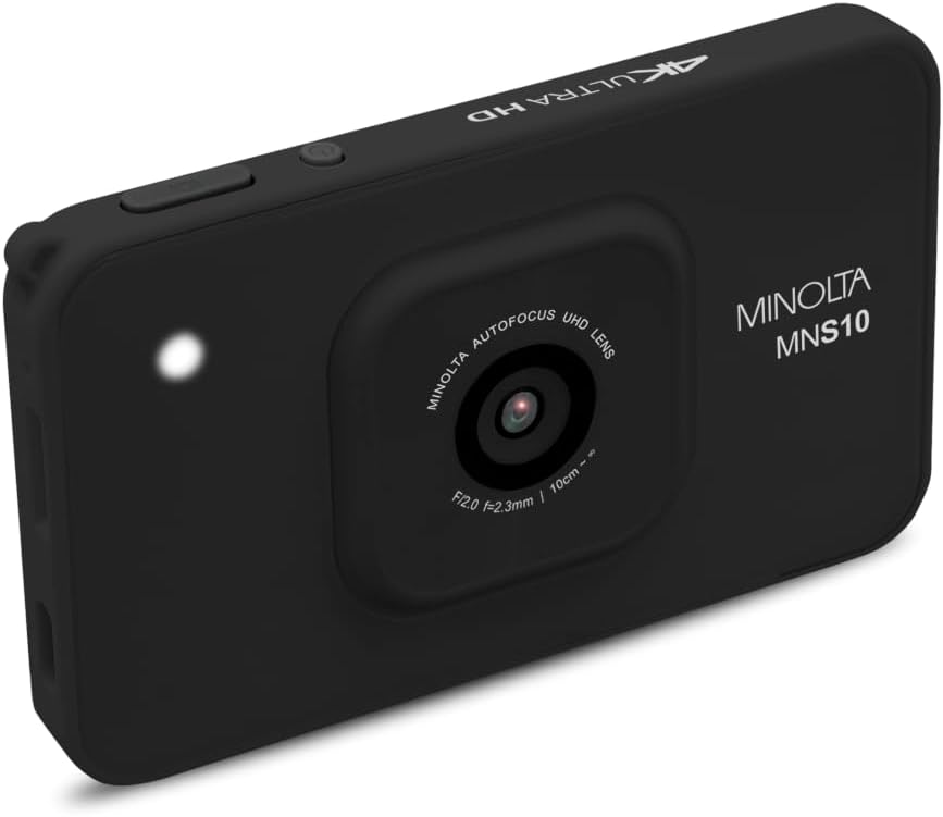 Minolta MNS10 48MP 4K Ultra HD Digital Camera - Black