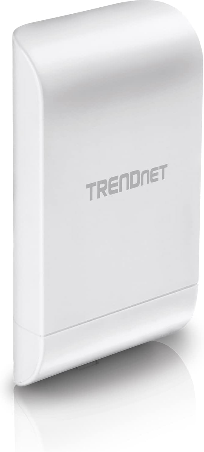 TRENDnet 10dBi Wireless N300 Outdoor PoE Access Point, TEW-740APBO, Point-to-Point (2.4 GHz), Multiple SSID, AP, WDS, Client Bridge, WISP, IPX6 Rated Housing, Built-in 10 dBi Directional Antenna
