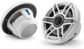 JL Audio M6 Series 6.5" Marine Coaxial Speakers w/Gloss White Sport Grille - M6-650X-S-GwGw [010-03090-00]