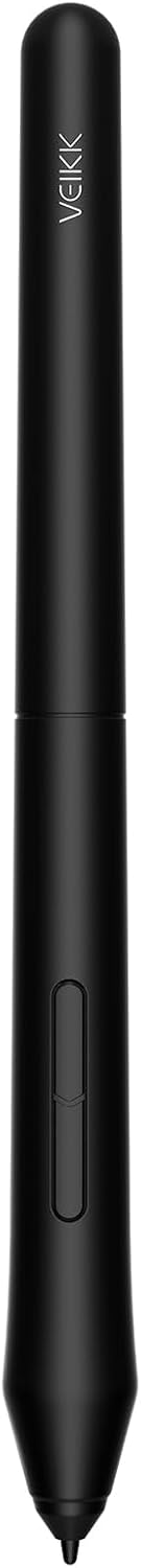 VEIKK P09 Battery-Free Pen for Studio 16 Drawing Tablet with Screen,16384 Pressure Levels(Thicker)