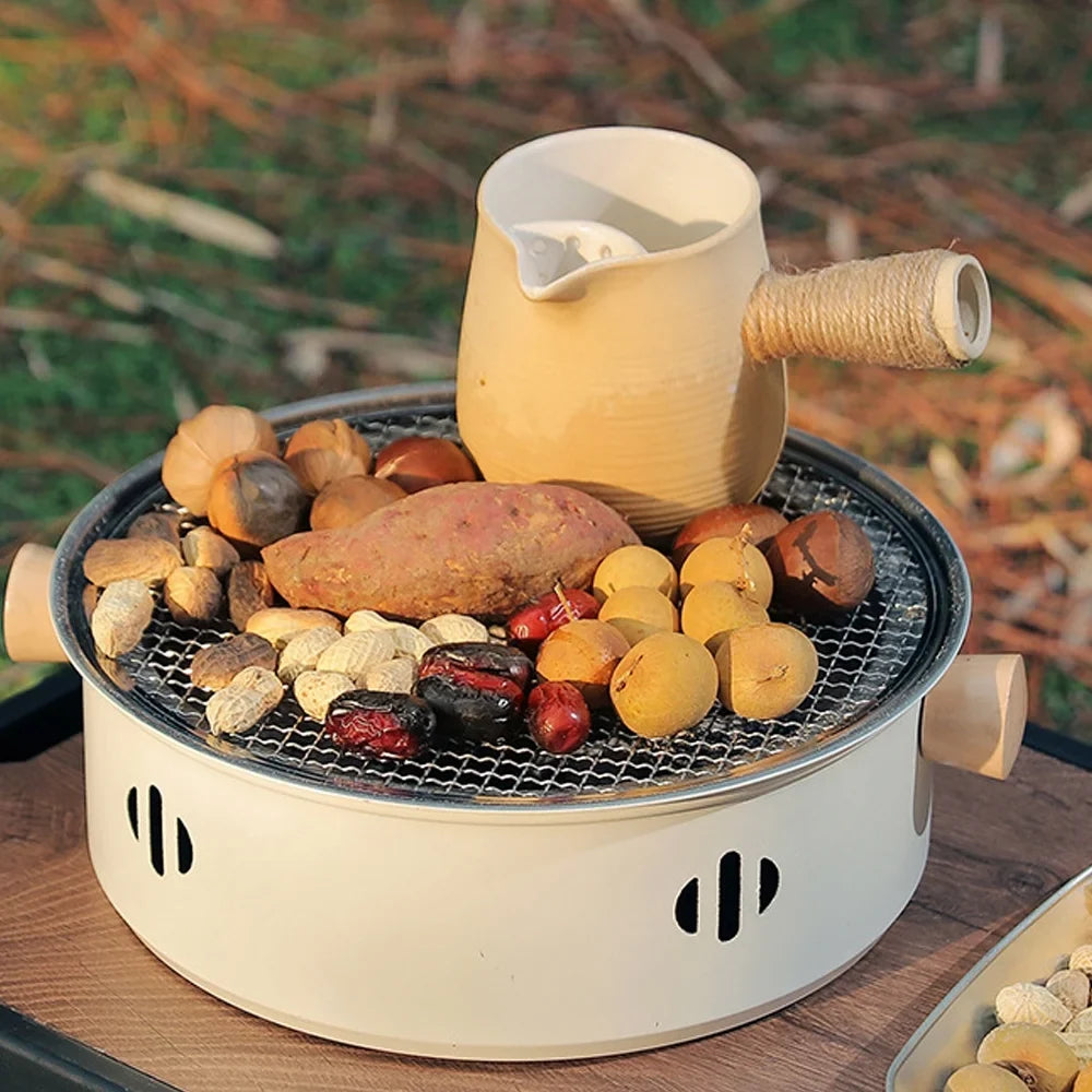 for Grill BBQ Split Camping Barbecue Camping, - Grill Travel and this - Design Enjoy Portable Stainless with Anywhere Steel Stove Barbecue Picnics, Charcoal