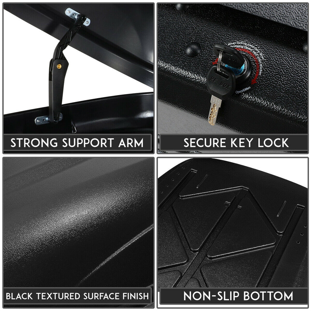 Vehicle with Box Teledu Roof Carrier Top Car Waterproof Mount Lock Cargo Travel Storage