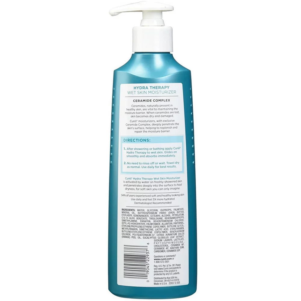 Hydra Therapy 4 Curel - 12 Pack oz Wet Moisturizer Skin