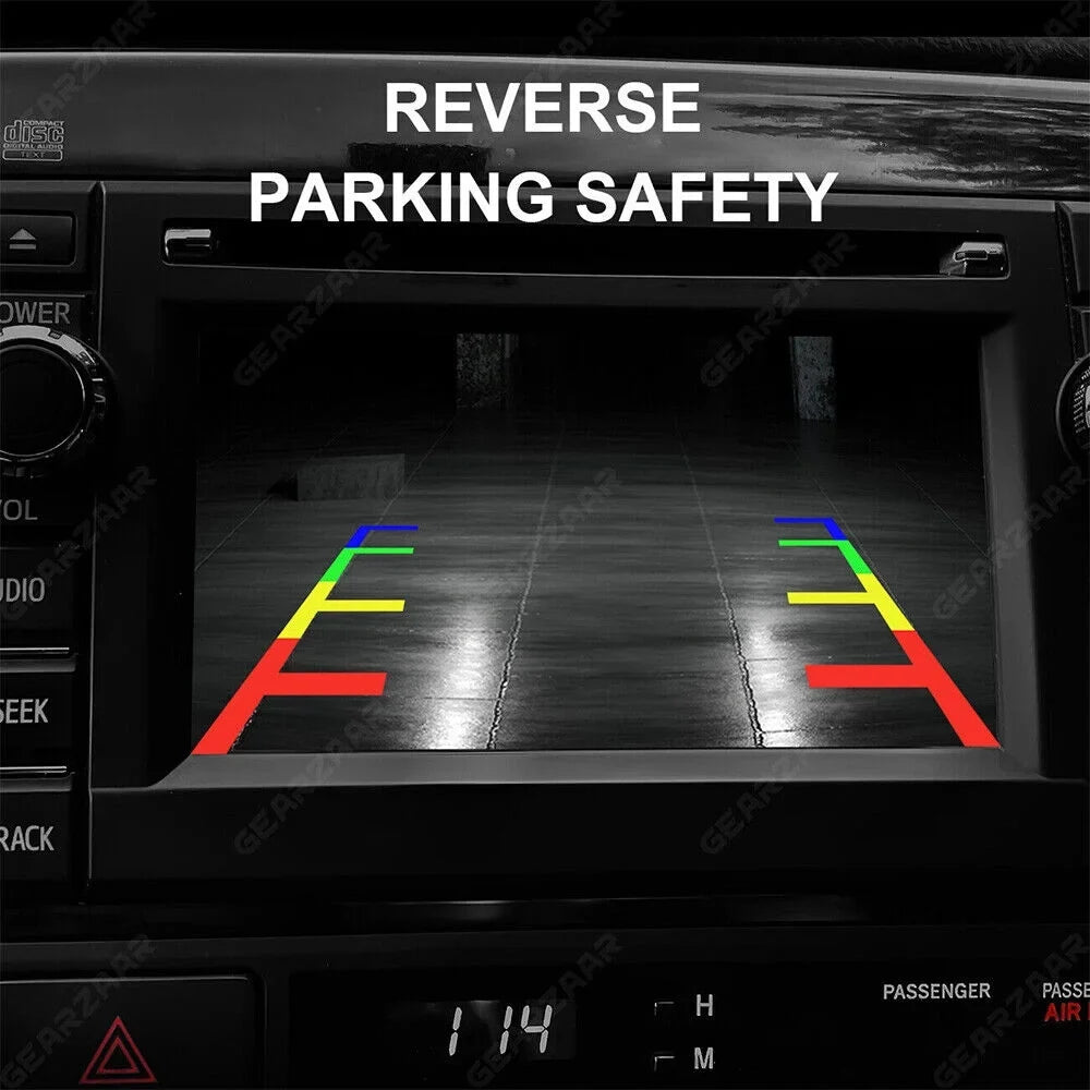 Kingfurt Night Vision Waterproof High Resolution Chevy Gmc Silverado/Sierra Rear View Backup Camera