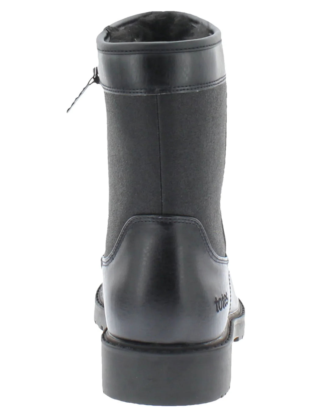 Totes Men'S Stadium Waterproof Faux Fur Lined Snow Boot - Wide Width Available