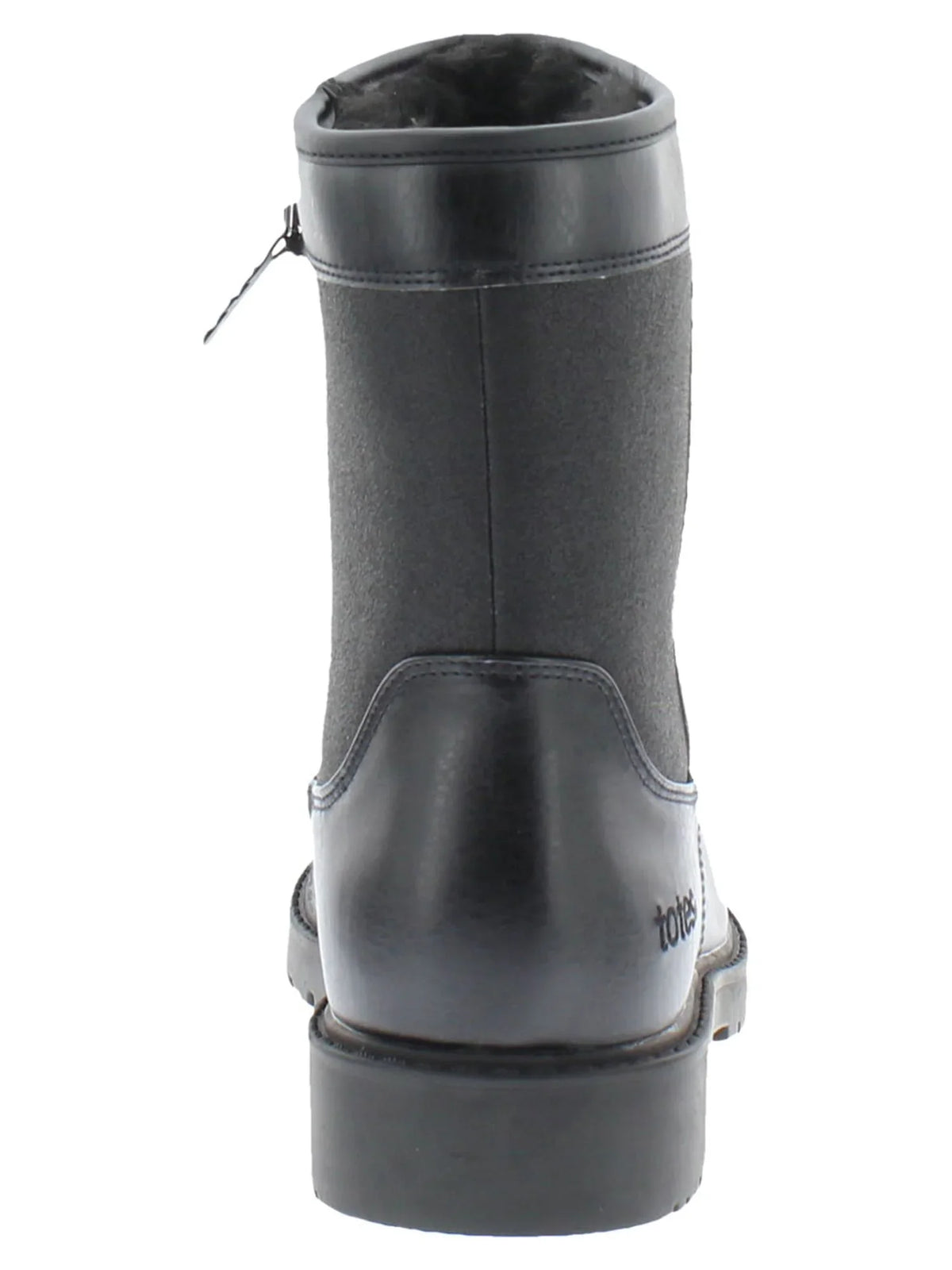 Totes Men'S Stadium Waterproof Faux Fur Lined Snow Boot - Wide Width Available