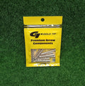 Grain Tip Insert Gold Brass, INS246100BR12 .246 Pack Brass 100 - 12