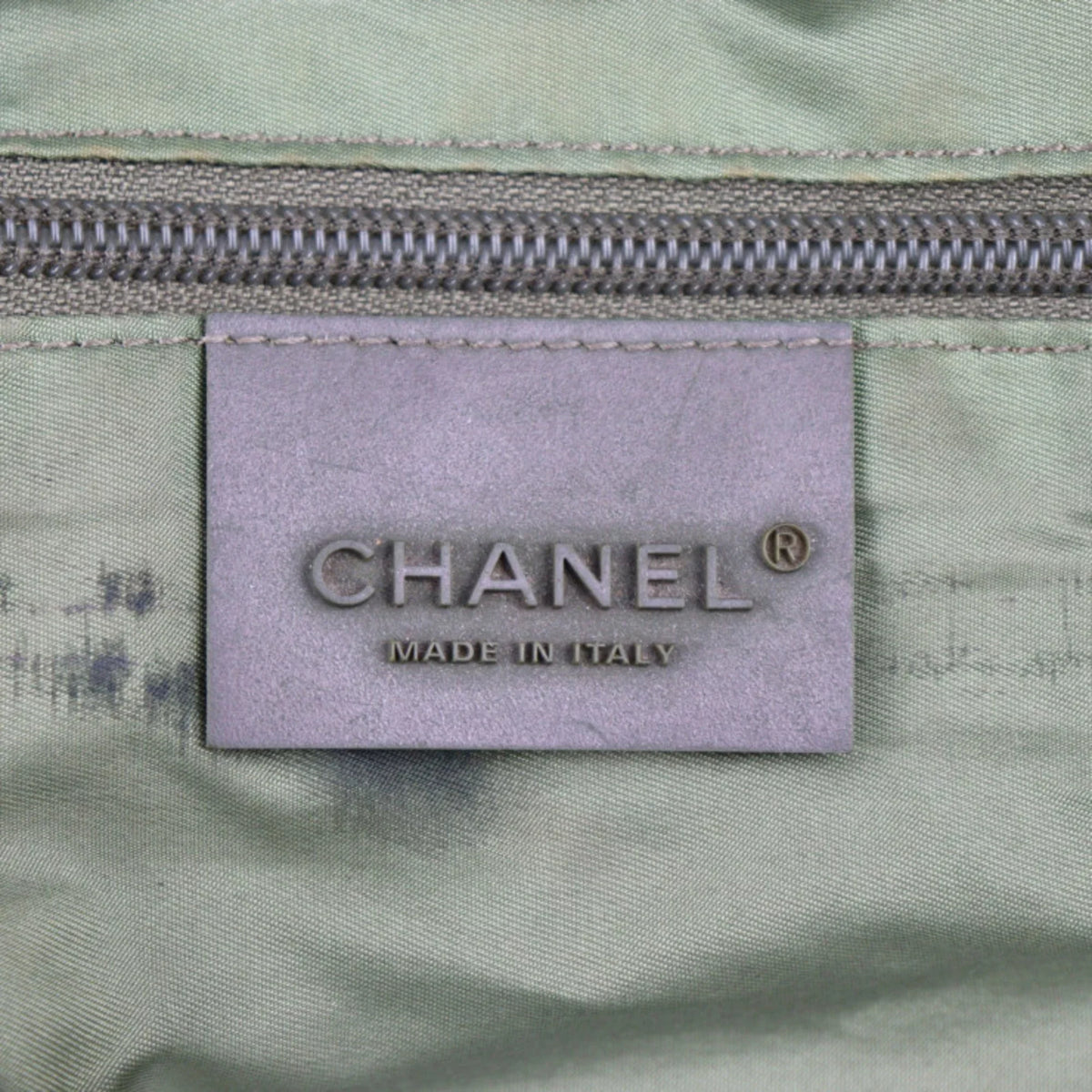 Series Canvas Shoulder Cocomark Black Line 10 Green Sport Cylindrical (Fair) Pre-Owned Nylon Travel Round Khaki Bag Boston