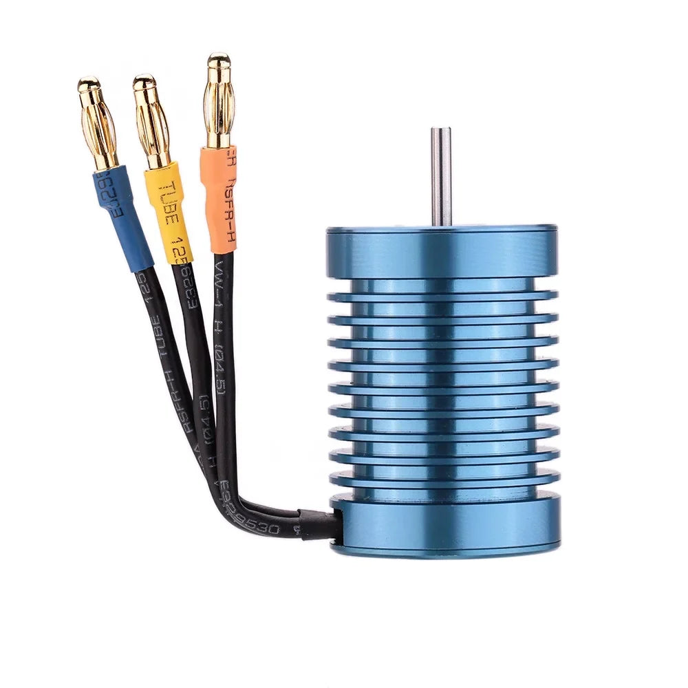 1/10 with Brushless Car Meterk Speed Controller）for RC 4P Motor 4370KV Brushless ESC（Electric Off-Road 3650 45A Sensorless