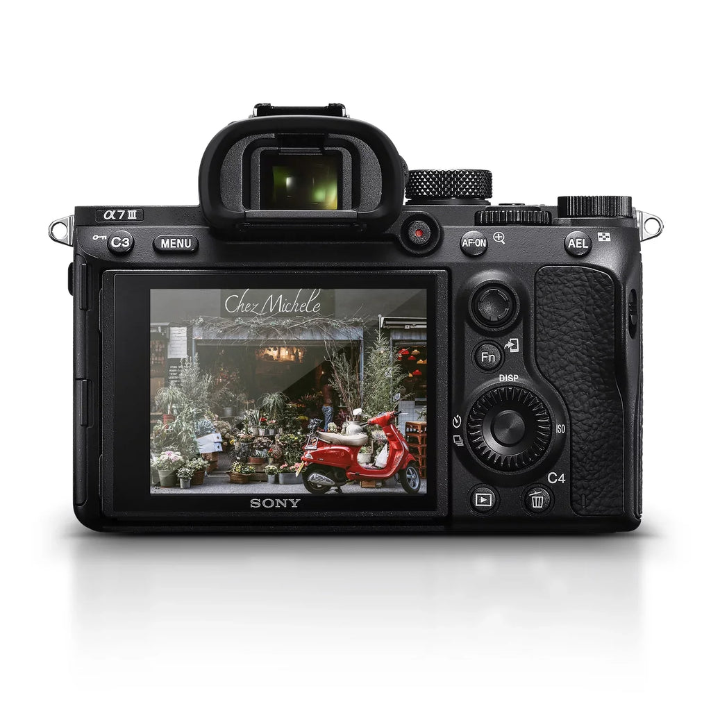 III Only Pro ILCE7M3/B Bundle a7 Camera Alpha - Mirrorless Body