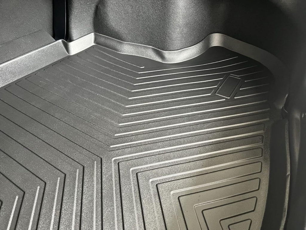 Eaccessories Ea Cargo Liner – Trunk Mat For Toyota Camry 2018-2024 – Weather-Resistant Trunk Mats For Cars With Raised Lip – Non-Slip Car Trunk Mat Rubber – Easy To Install – Laser Pre-Cut Design