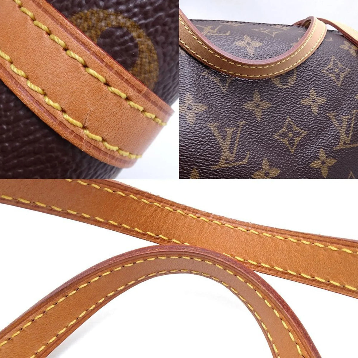 M51385 Monogram Brown Pre-Owned (Good) 351021 Papillon Handbag