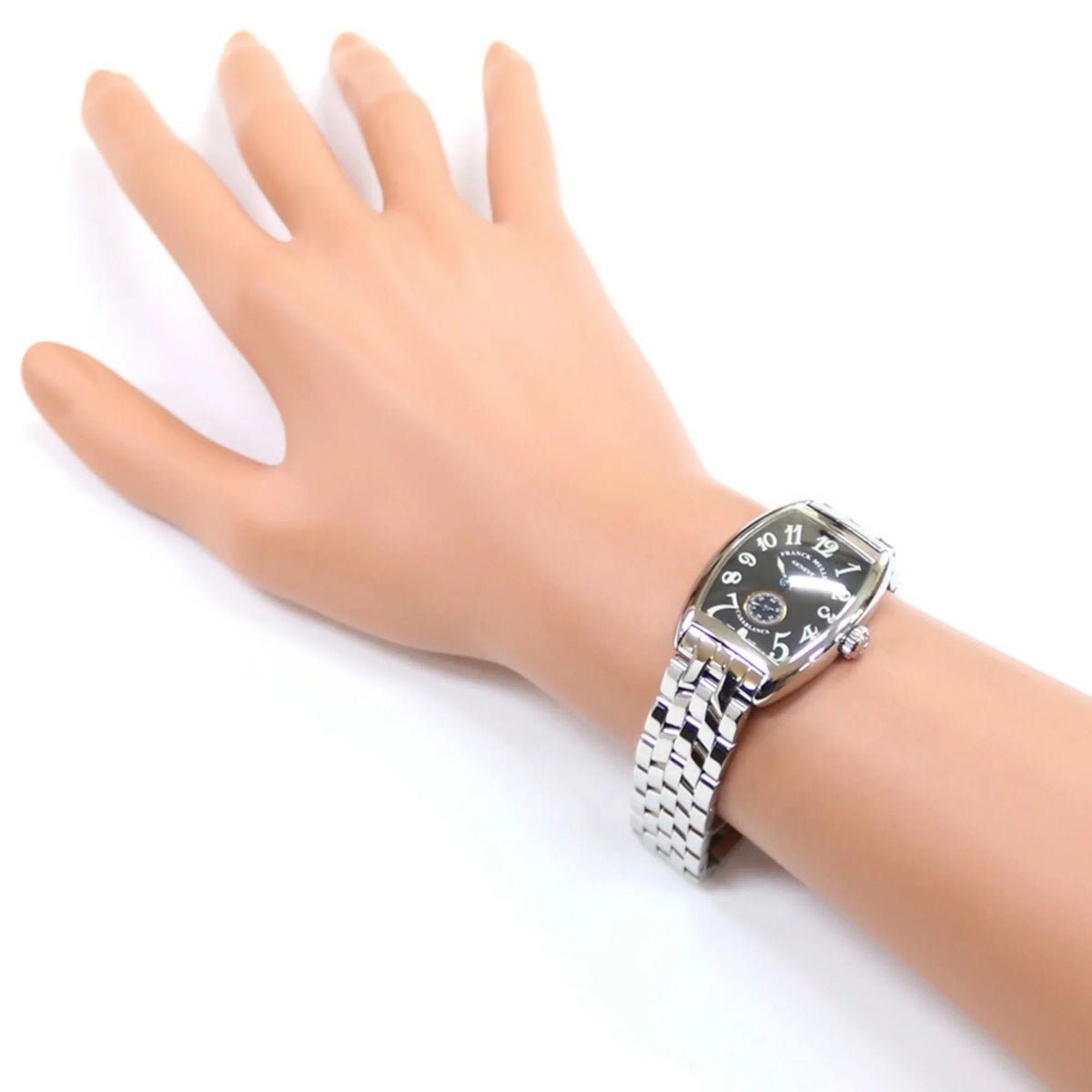 Franck FRANCK Pre-Owned Carbex MULLER Ladies S6 Watch SS (Fair) Tono Muller 1752