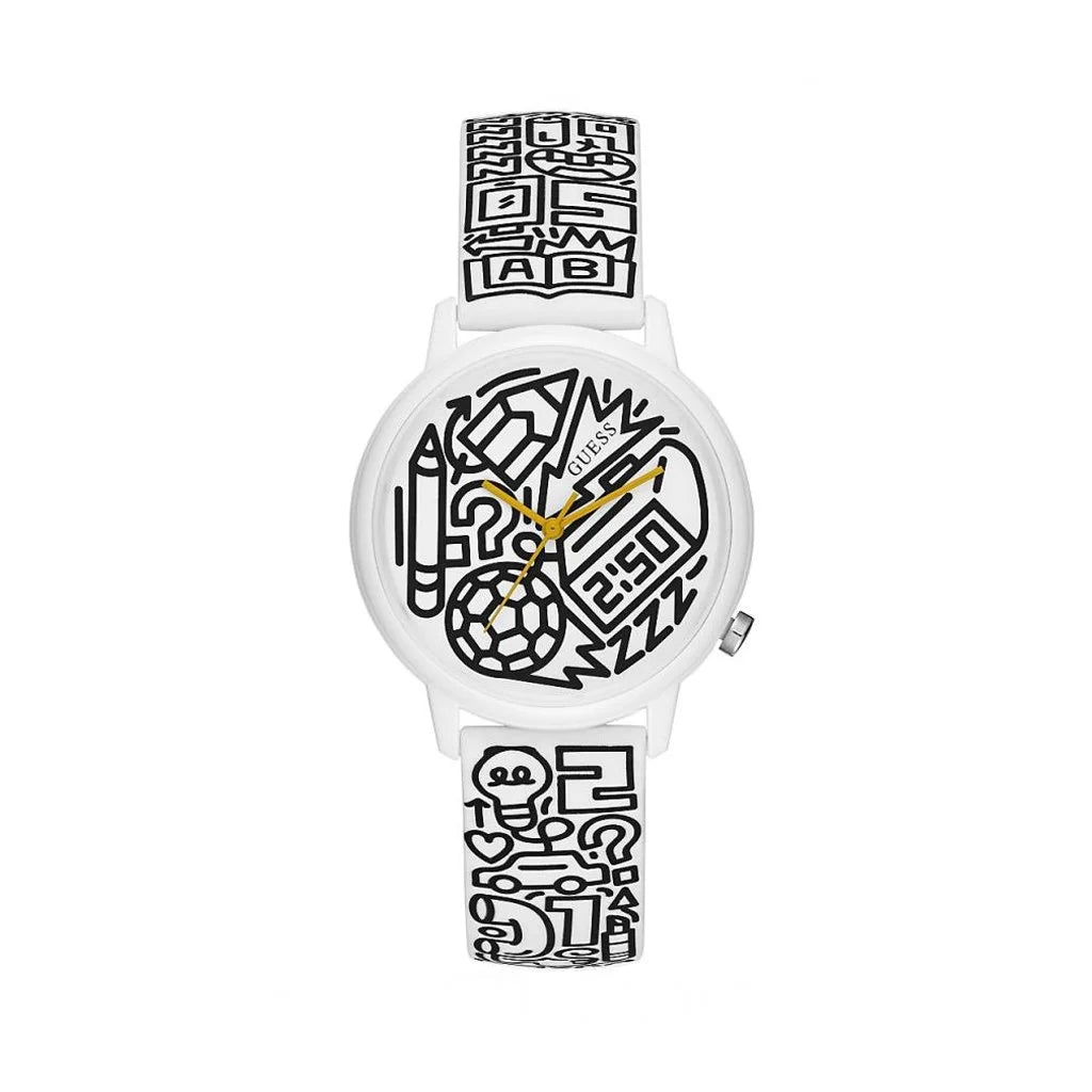 Black V0023M8 - Dial Watch Classic Guess Women's