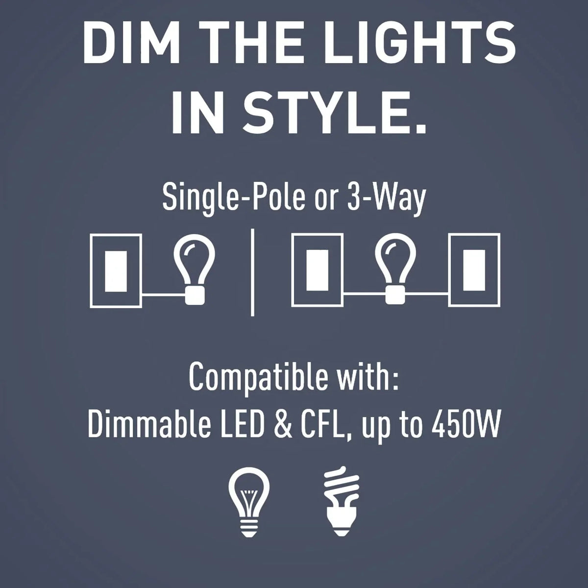1 Single and Way Switch, Interchangeable Pass & Dimmer Tri-Color Seymour Rocker Wall 3 Count - RHCL453PTCCCV4, Legrand Switch, Pole Paddle Light Radiant Dimmer, Faceplates Dimmer Switch