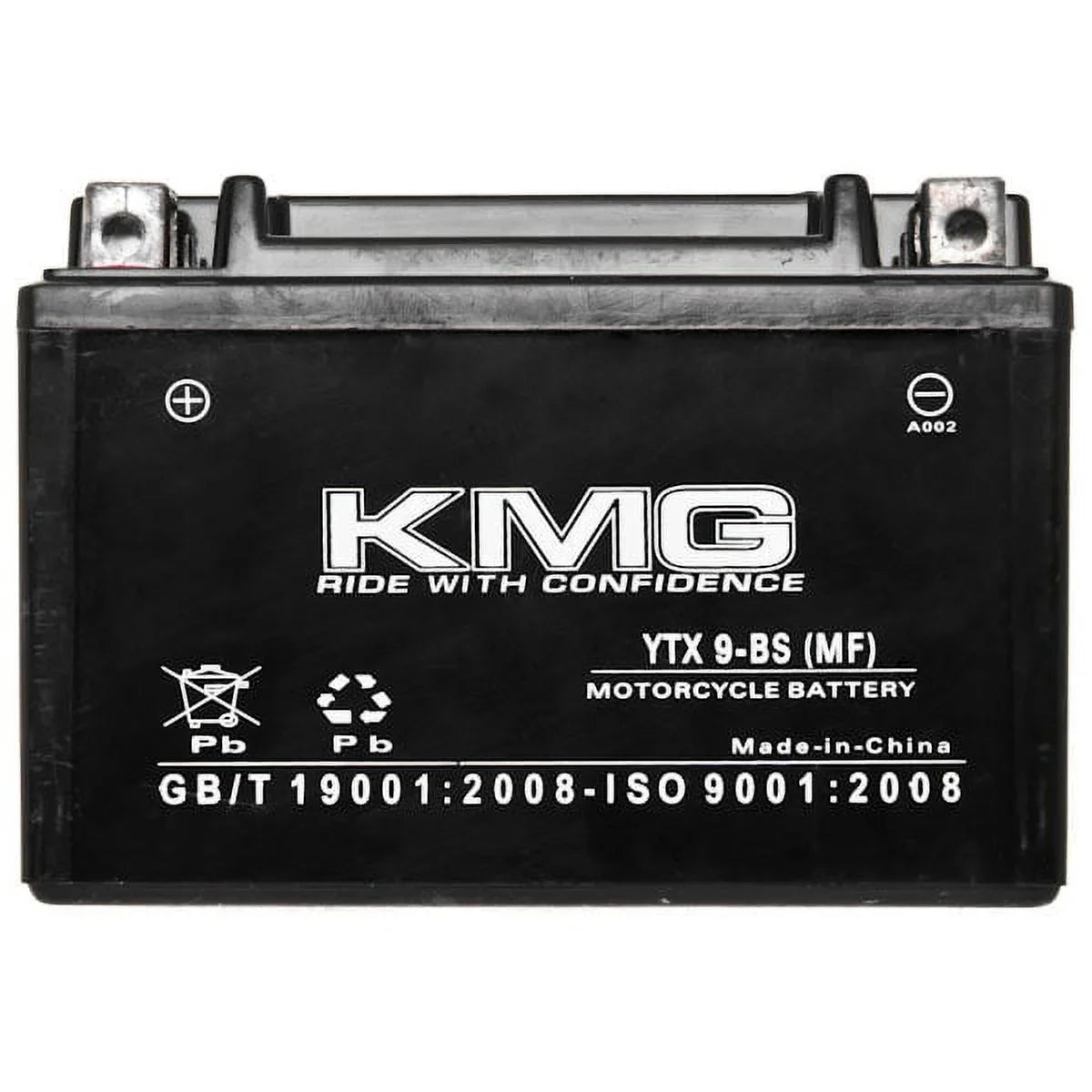 Kmg Battery Compatible With Suzuki 600 Gsx-R600 1997-2012 Ytx9-Bs Sealed Maintenance Free Battery High Performance 12V Smf Oem Replacement Powersport Motorcycle Atv Scooter Snowmobile