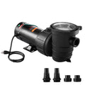 Pool Flow, V, In/ Single Certification 1100 Pump, Swimming ETL Security for Ground Basket, Strainer SKYSHALO Pool Pump 5280 Speed Above HP 115 1.5 W GPH Max. for w/ of