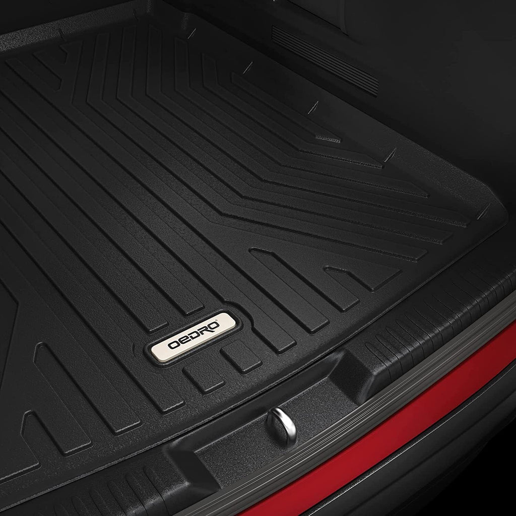 Ledkingdomus Cargo Trunk Liner Black Fits For 2019-2023 Subaru Forester, Fit Cargo Mats Behind 2Nd Row Rear Cargo Trunk Tray