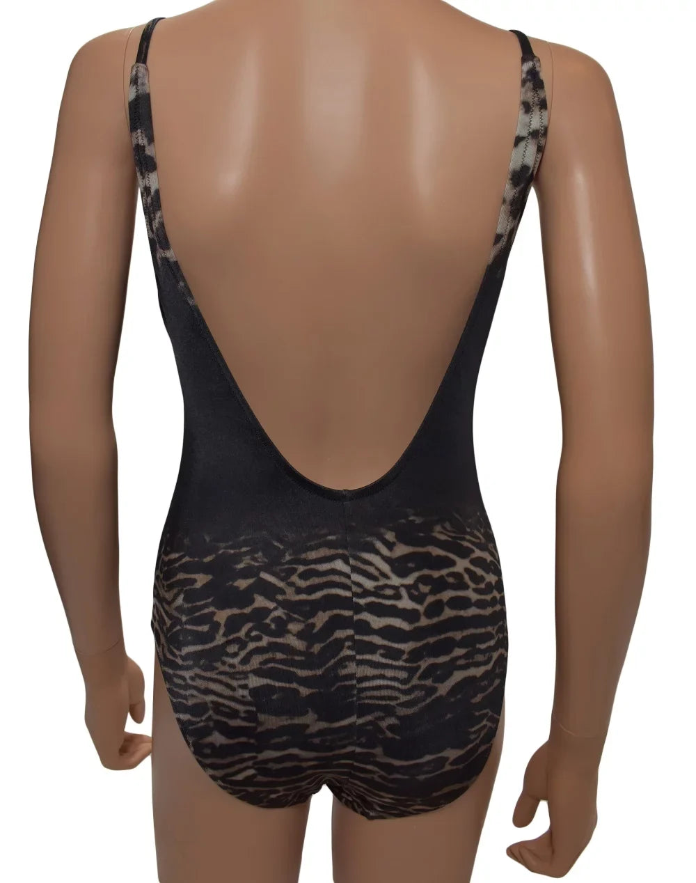 Padded Piece La Swimsuit Brown One Underwire 6 Perla Leopard