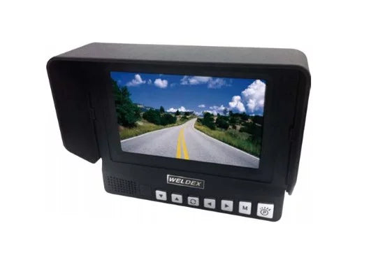 WDRV-8464M, Back Monitor LCD Input Up 8" Color 4-Camera