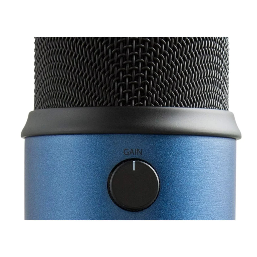 Microphone Microphones Stand, Mount and Shock with Blue) Arm Boom Yeti (Midnight Blue Filter Pop