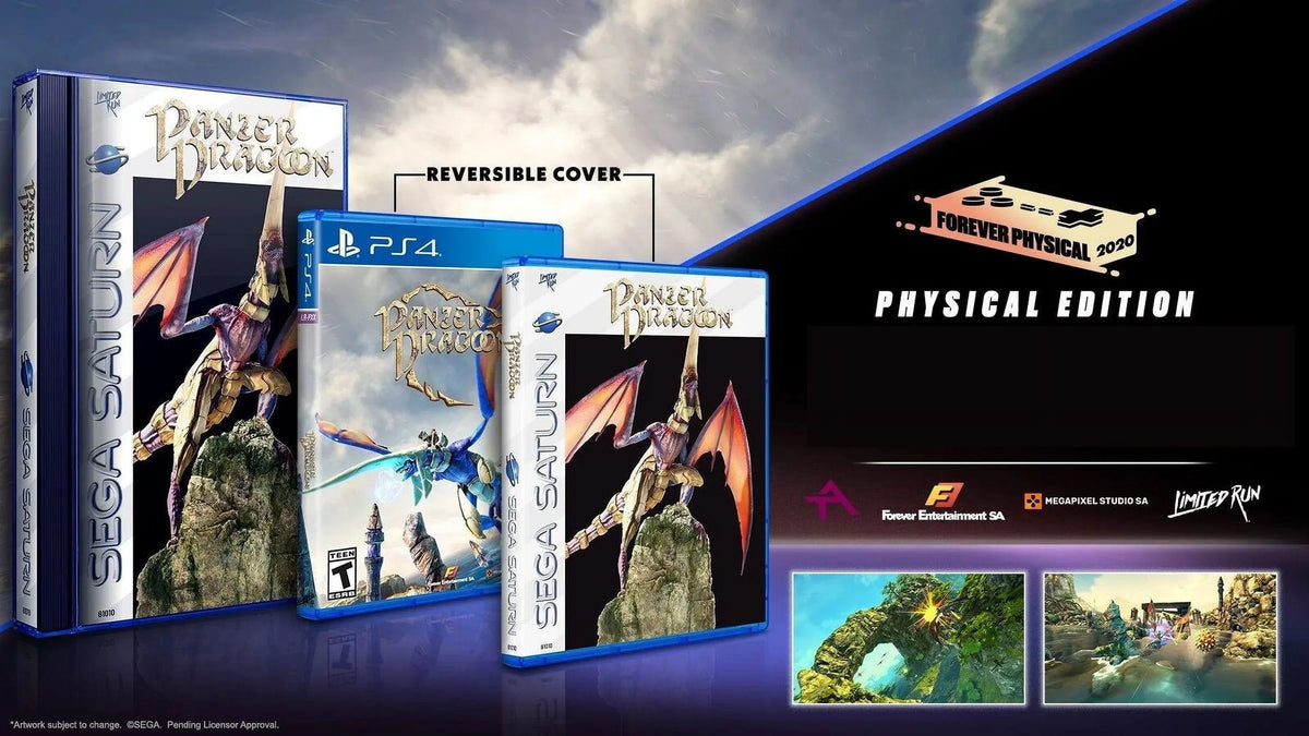 '- Limited NEW [ 4] Edition PlayStation - #377 Run Panzer Dragoon Classic