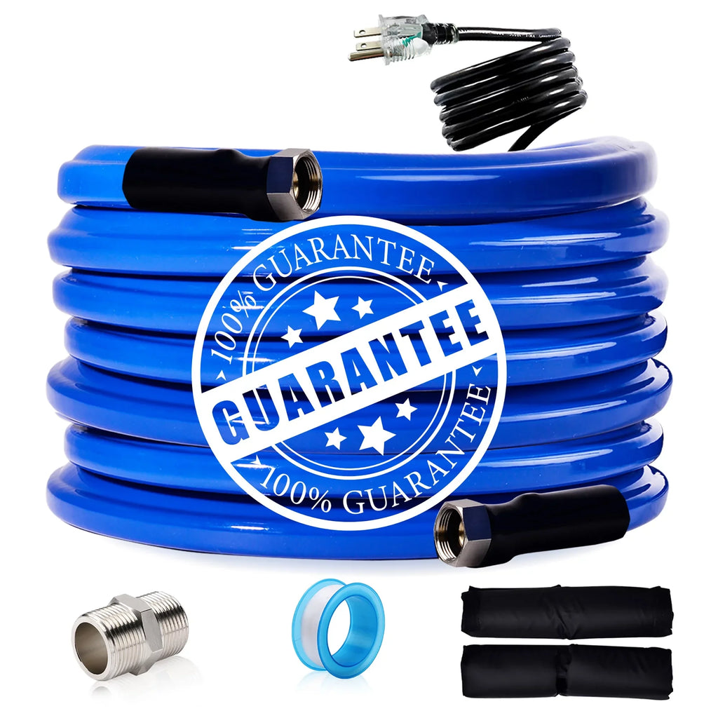 15 Ft Heated Water Hose For Rv Outdoor Drinking Water Hose Freeze Protection Down To -45 F For Rv Trailer