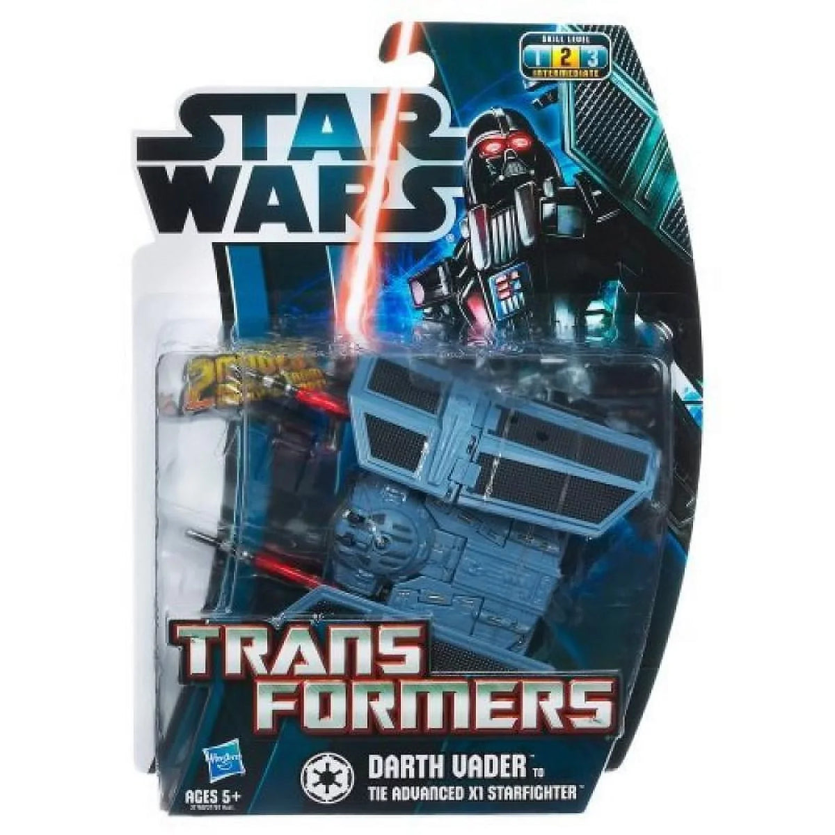 Tie Starfighter Vader Darth Advanced Transformers to Wars Star X1