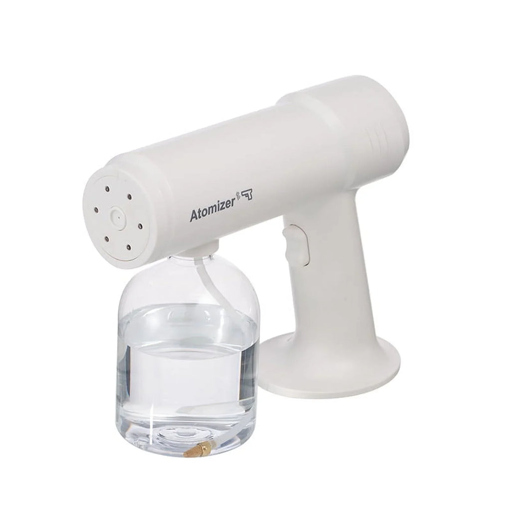 New 500Ml Wireless Charging Nano Atomization Disinfection Spray Sprayer Sanitizer Machine Ce Household Portable Sprayer Machine Azure Illuminator Steam Spray Disinfection Large Capacity Wide Range Of Uses