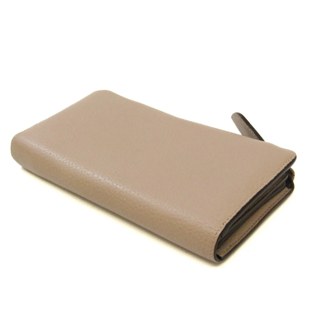 Second-Hand Louis Vuitton Comete Wallet M63104 Women'S Veau Cachemire Leather Long Wallet (Bi-Fold) Galle (Good)