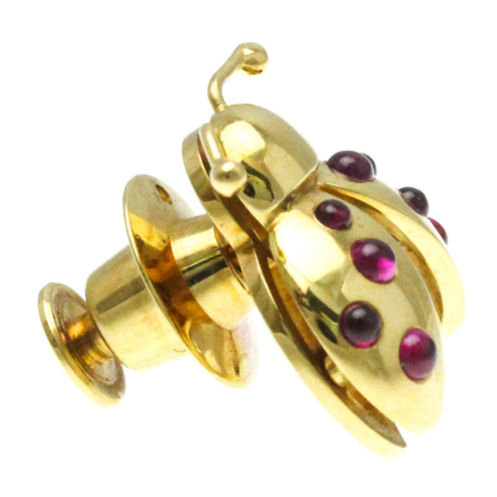 (Good) Gold Ladybug Brooch Gold (18K) Diamond,Ruby Yellow Chopard Brooch 2186 Pre-Owned