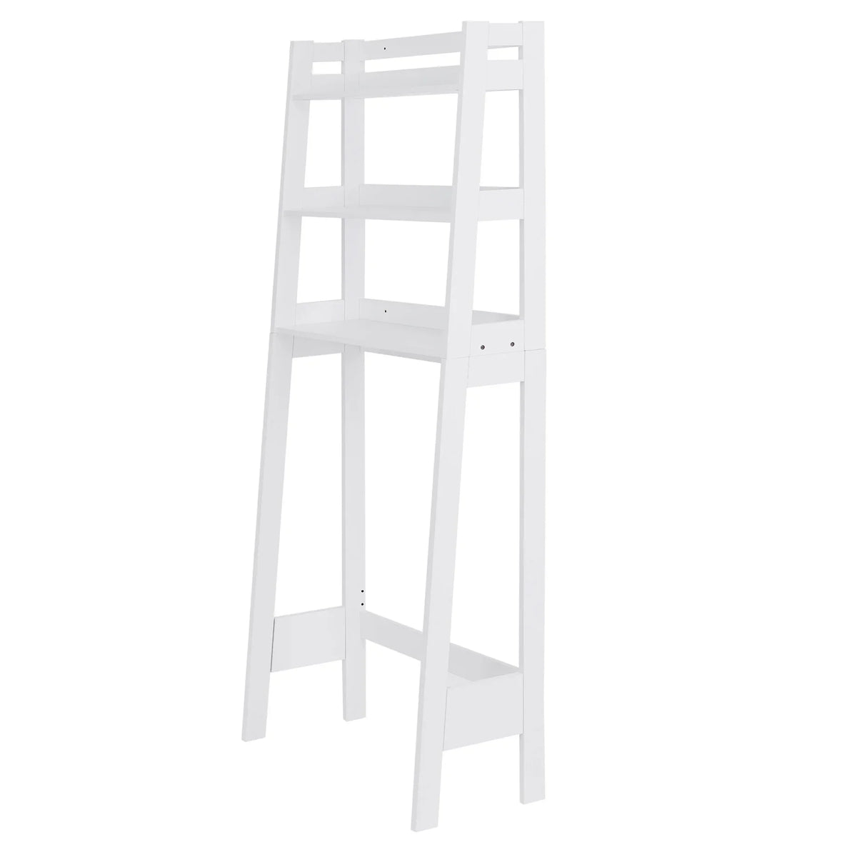 ZENSTYLE 3-Tier Organizer The Toilet Rack Saver Storage Space Bathroom Over Shelf White