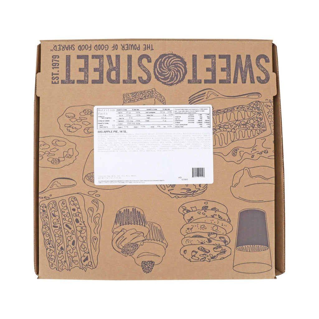 '-- Pie, 2 14 Street Slice Round Pound inch 7.56 Sweet 10 per case.