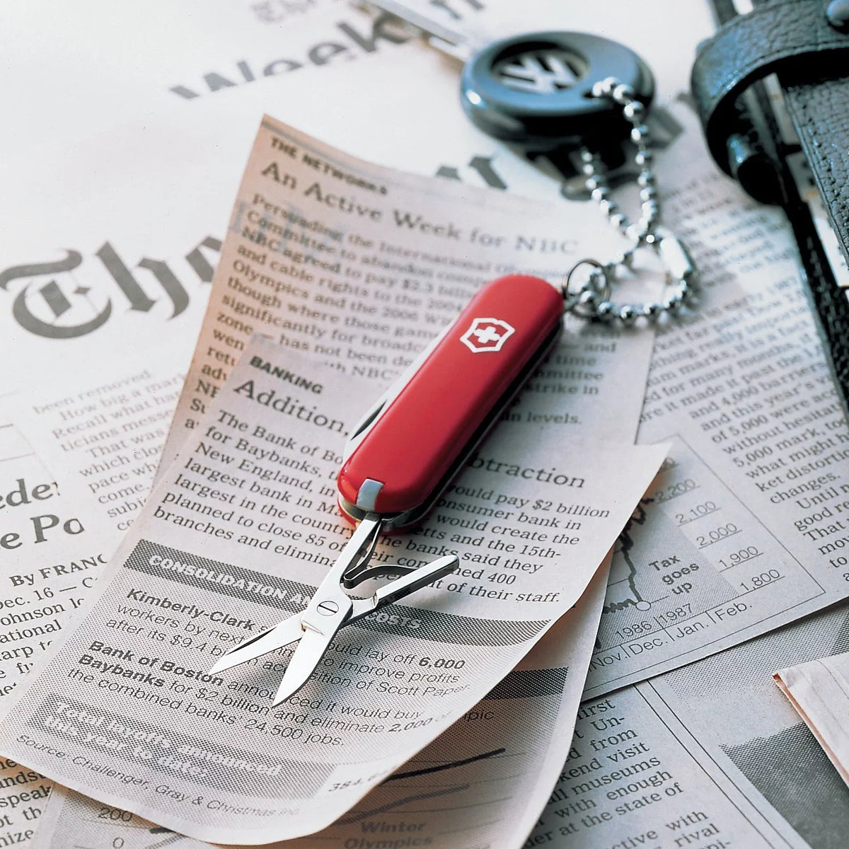 SD Pocket Knife, Red Victorinox Classic Swiss Army
