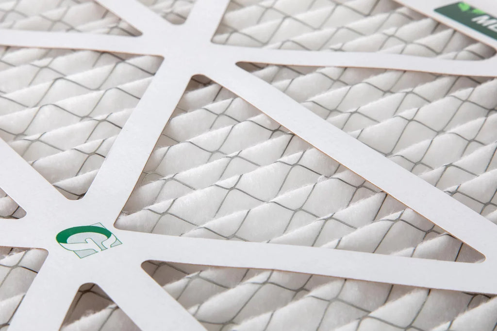 6 Pack Of 20X20X4 Merv 13 Pleated 4" Inch Air Filters By Glasfloss. Actual Size: 19-1/2 X 19-1/2 X 3-3/4