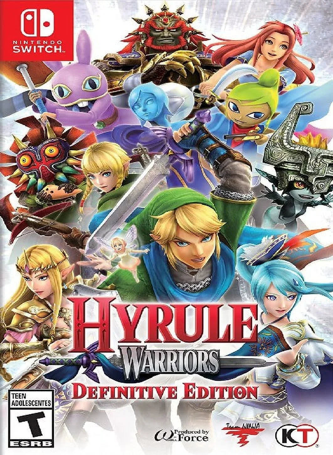 Hyrule 2018) Game (Refurbished) Restored Slash Definitive Switch, (Nintendo & Warriors: Hack Edition