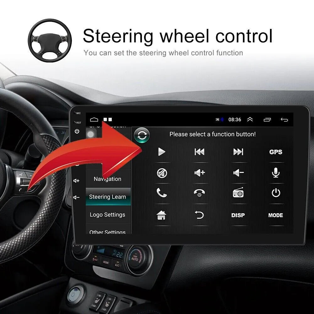 2006-2011 GPS Android Touchscreen for & Stereo FM BT 12 Car 1280*720 Navi Auto Carplay Honda Support inches Camera Backup 10.1 Radio IPS Car Android Civic 2+32GB