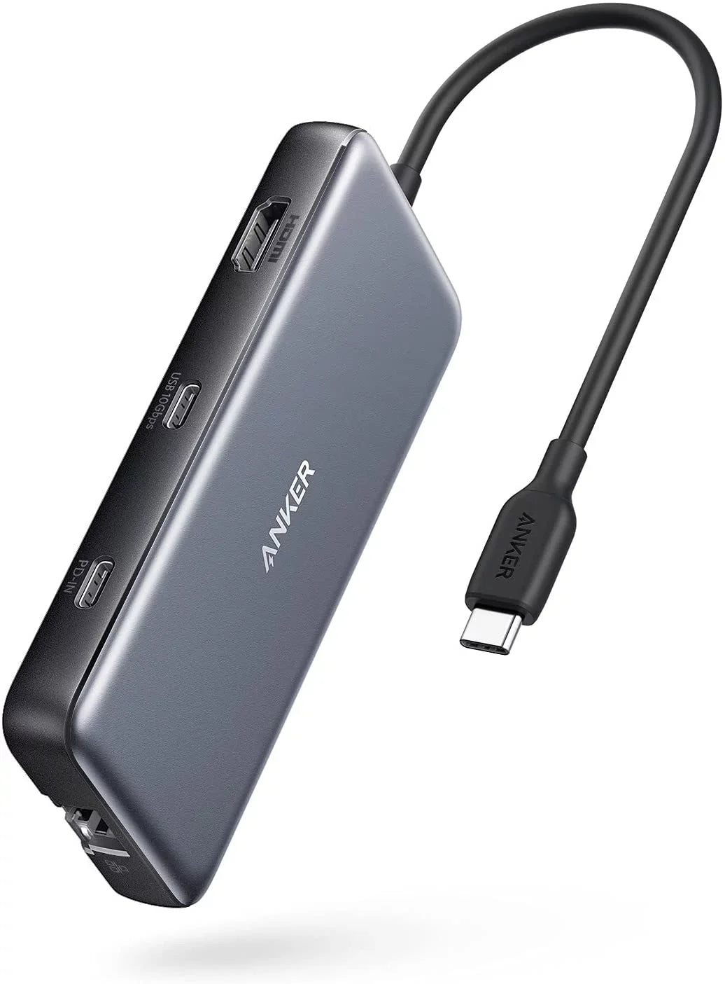 Power HDMI,Ethernet Hub 8-in-1 Adapter with C Anker Reader 100W 60Hz Delivery,4K Port,SD Card USB