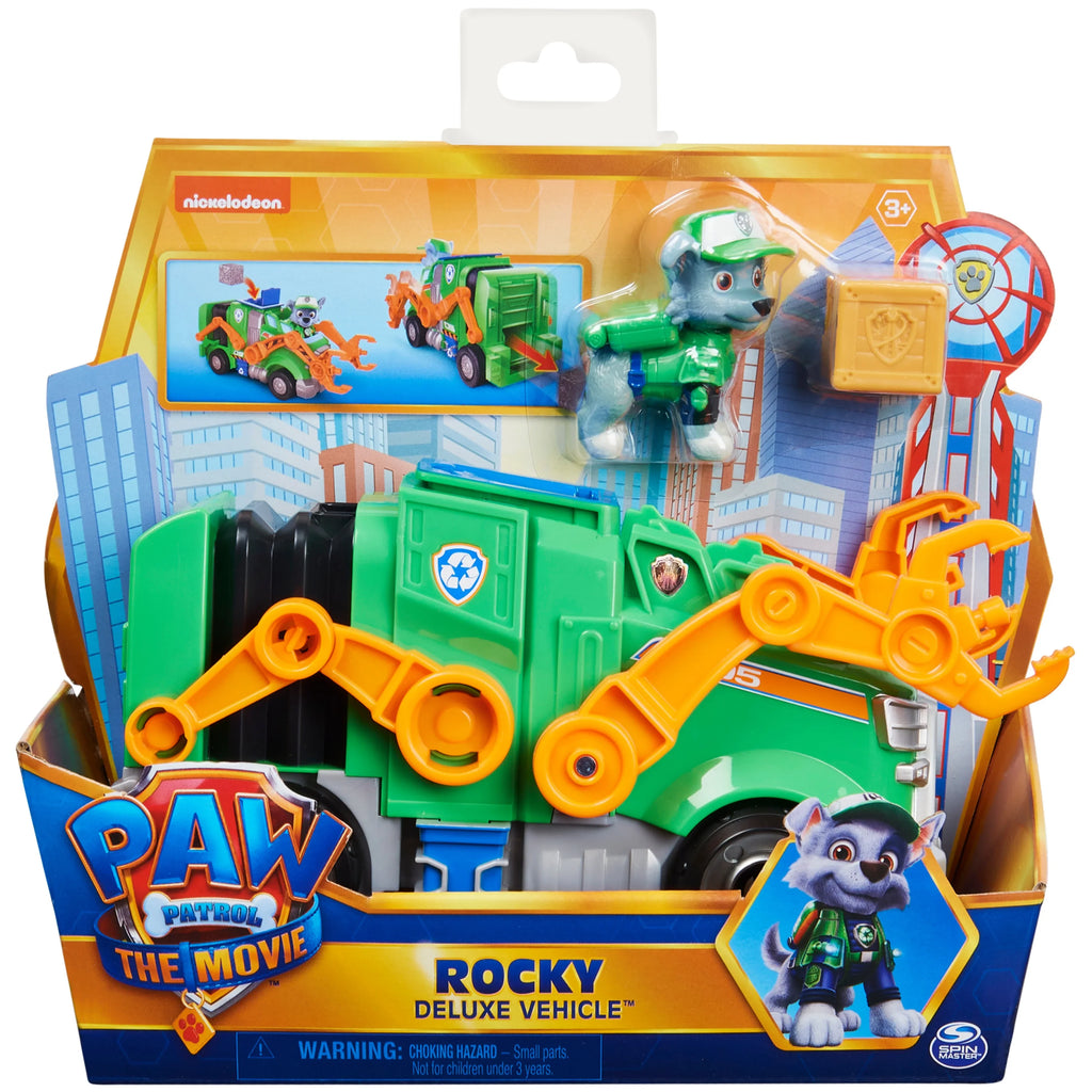 Paw Patrol, Rocky Deluxe Transforming Movie Vehicle