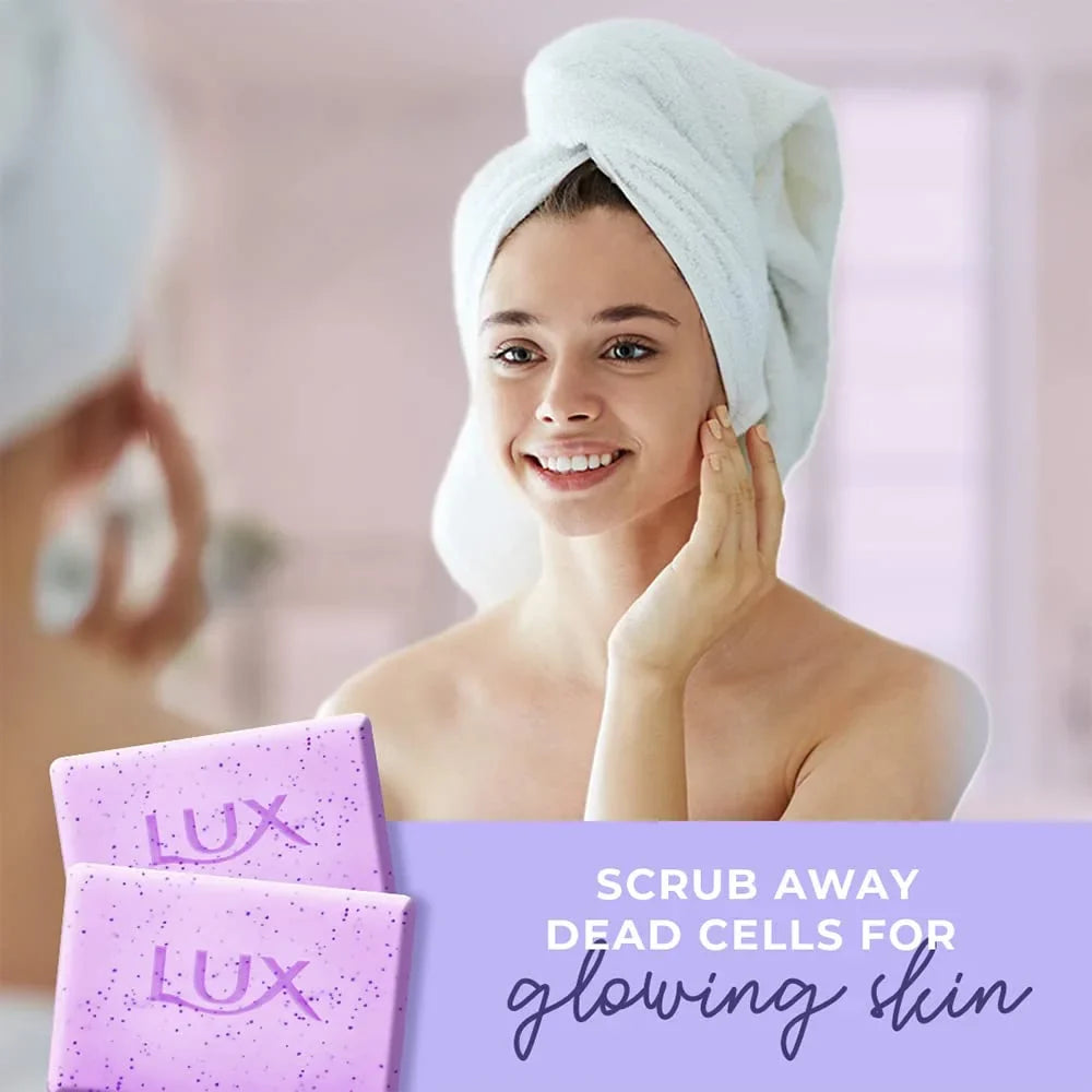 Lux C Vitamin & Exfoliating Lavender 5X125G Soap