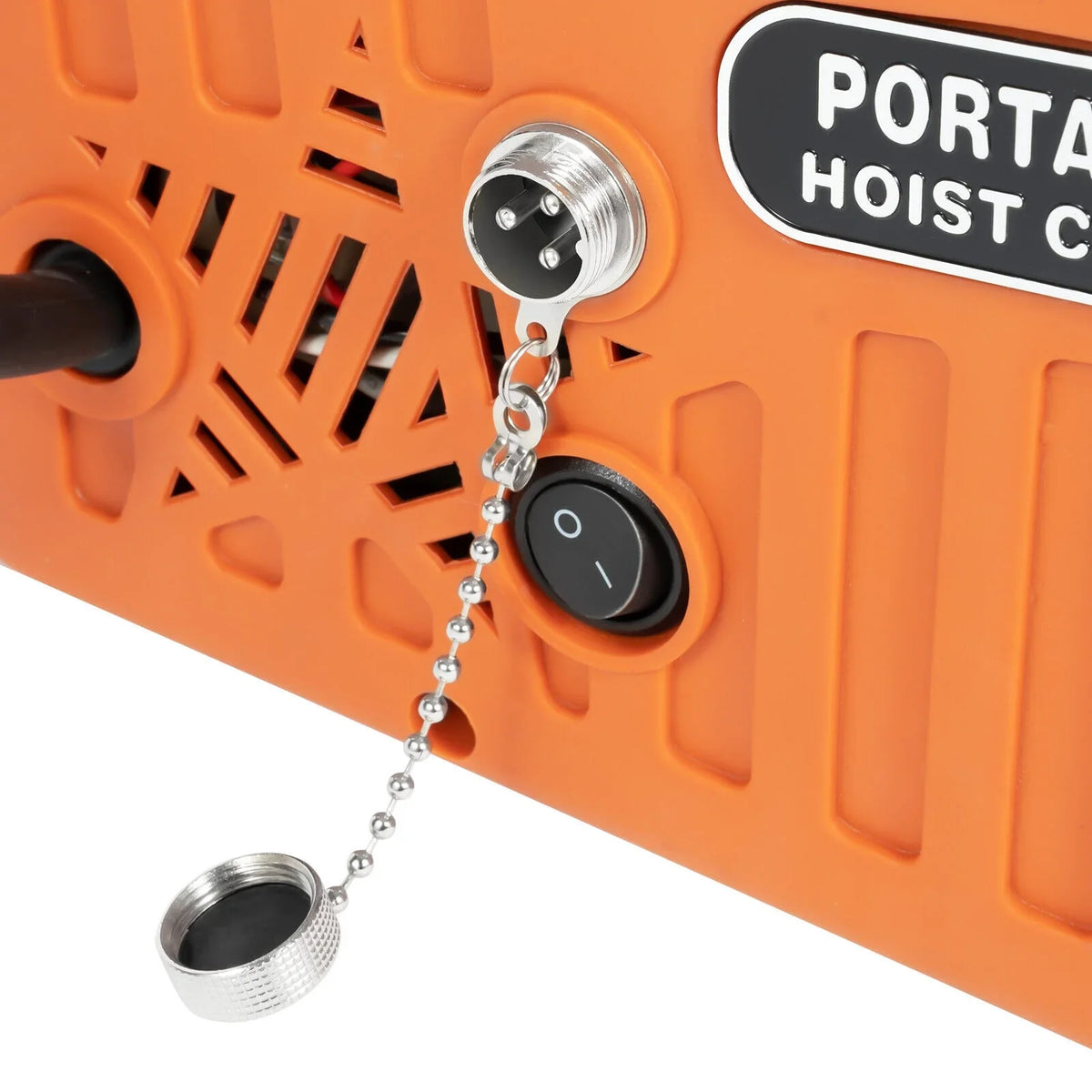 Winches Remote lbs Electric Hoist 300kg/660 Winch Lift Crane Portable W/ 3-in-1