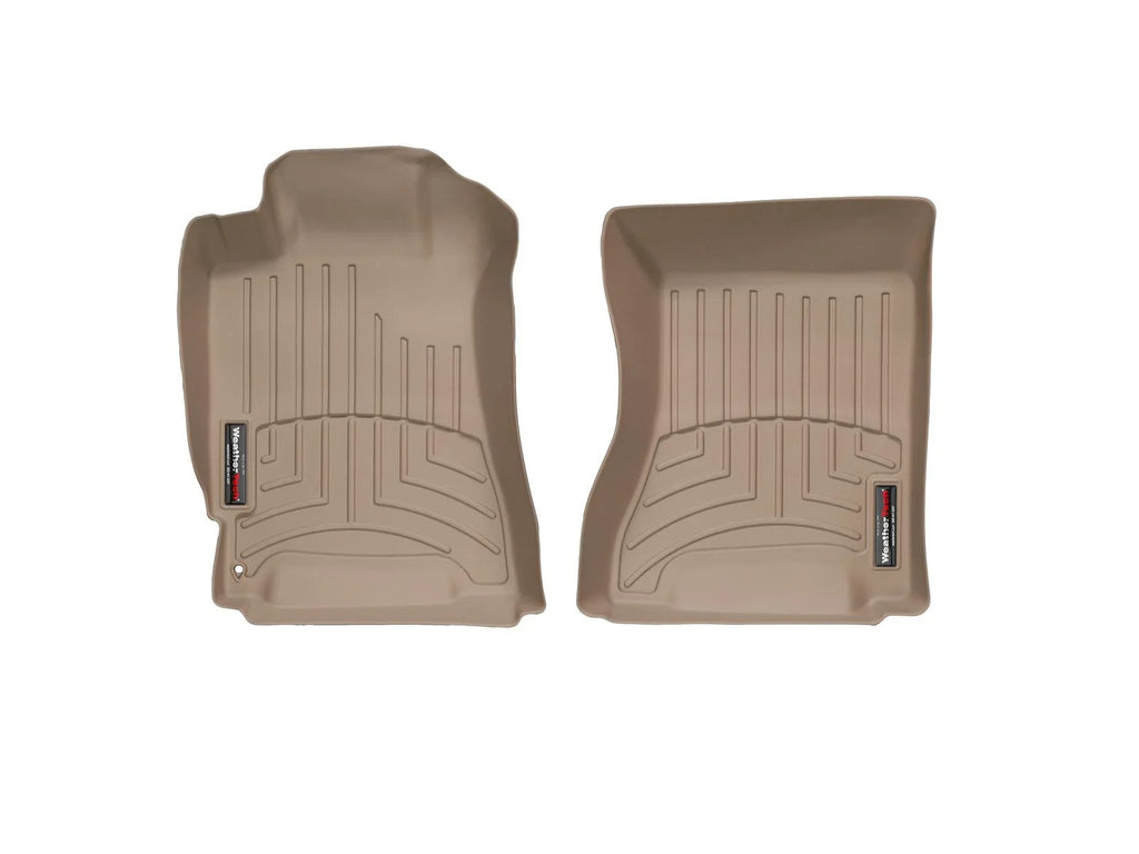 Tan Subaru Custom WeatherTech Fit & - Row (Driver Passenger), with FloorLiners compatible 1st 2003-2008 Forester