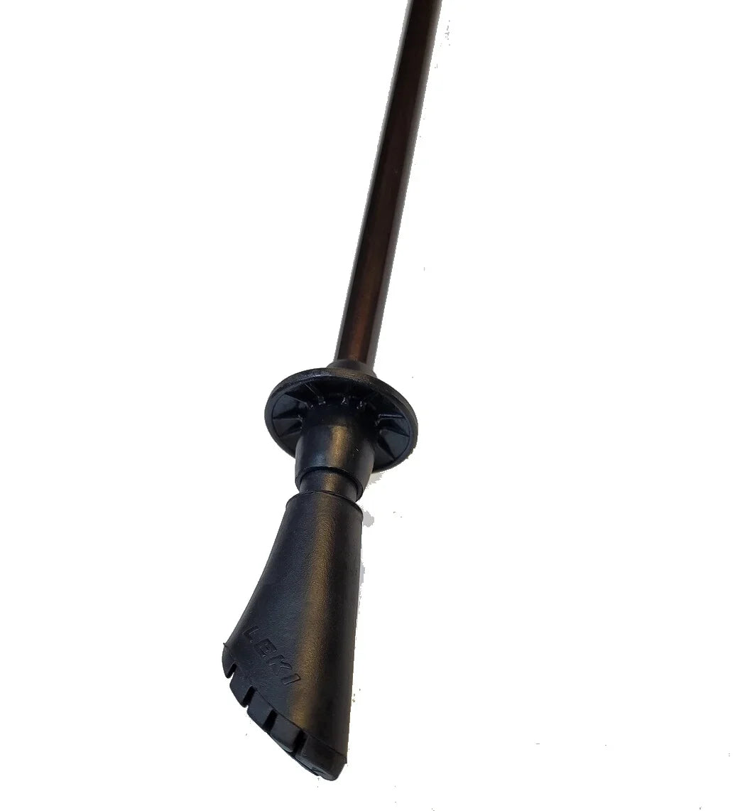 Nordic Walking Carbon Fixed Poles Length Platinium Series LEKI Brown Walking 115cm